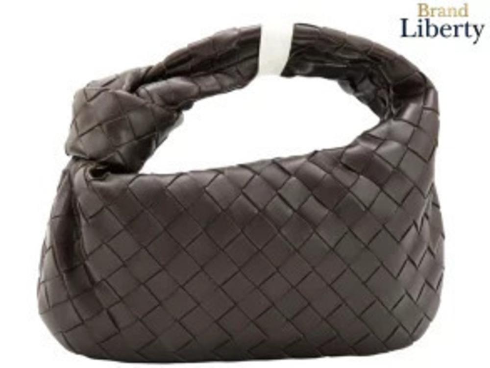 Bottega Veneta Intrecciato Jodie Nappa Hobo Bag Hobo Handbag Fondente Dark Brown